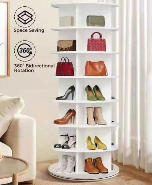 ZAPATERIA GIRATORIA EN MADERA